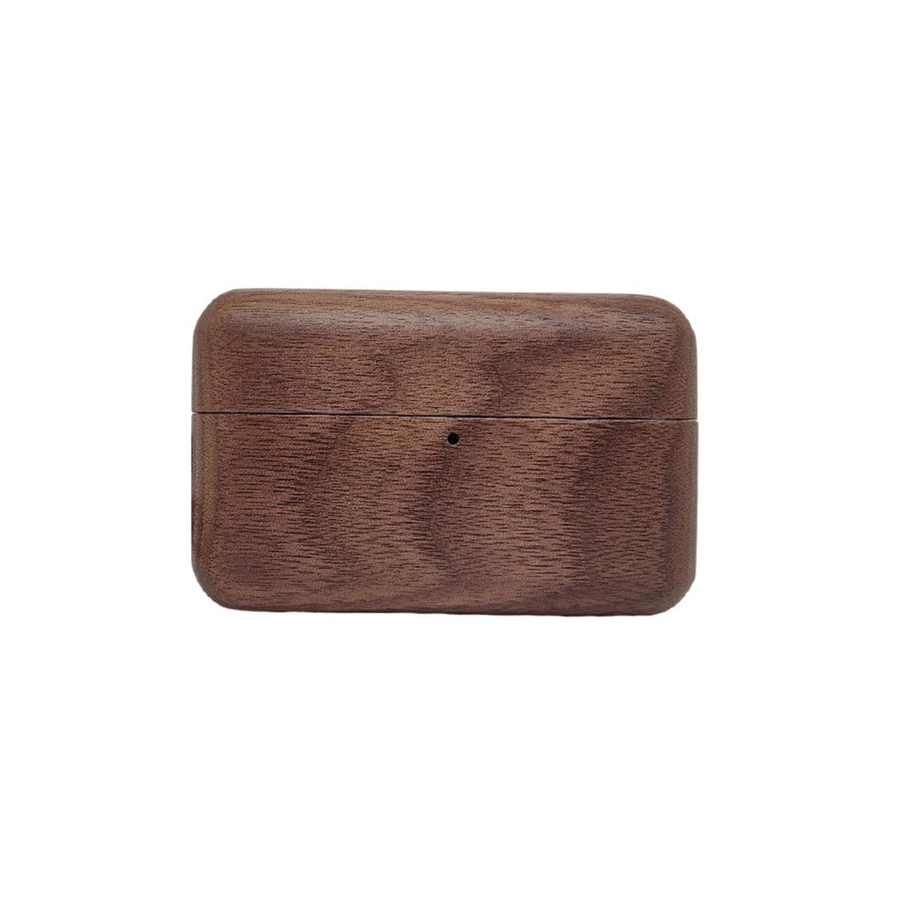 Anti-scratch Cover Sleeve Non-slip Housing for WF-1000XM5 Shell Solid Wood Case