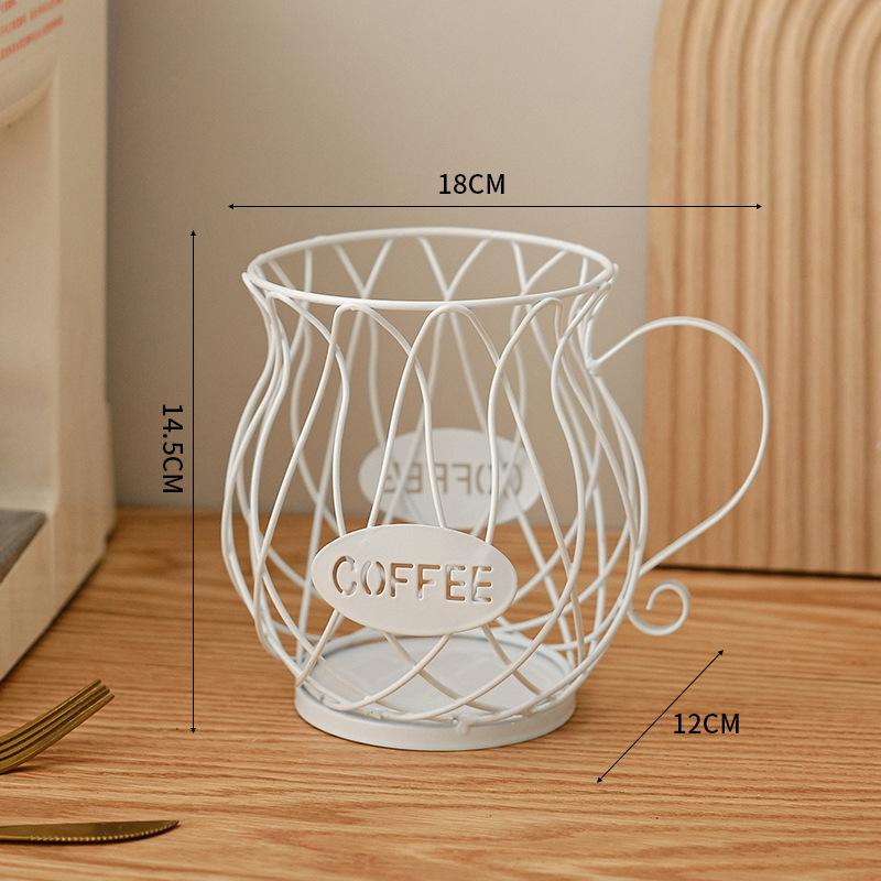 Creative Wrought Iron Storage Fruit Basket Electroplated Gold Spray Painted Ornaments Fun Home Crafts Ornament That Can Be Store