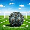 1pc Misty Riverboat Theme Soccer Ball Football, Size 5, Lightweight PVC, Outdoor Training Soccer Ball,Sports Gift T61495