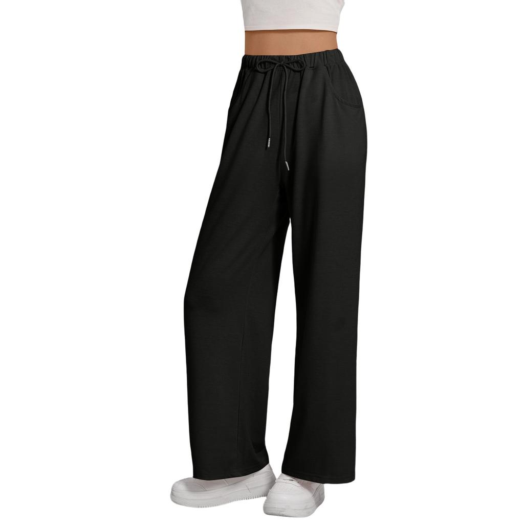 Women's Wide,leg Athletic Pants, Loose Straight,leg Casual Pants, Athletic Jogging Pants