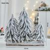 Mini Potted Christmas Tree with Snow - Perfect for Desktops, Hotels, Malls, and Window Displays