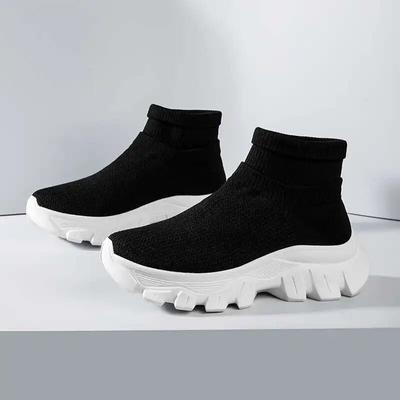 Sneakers Socks for Women Comfortable Platform Sports Shoes Woman Zapatillas De Deporte Heightening Casual Shoes Size 35-45