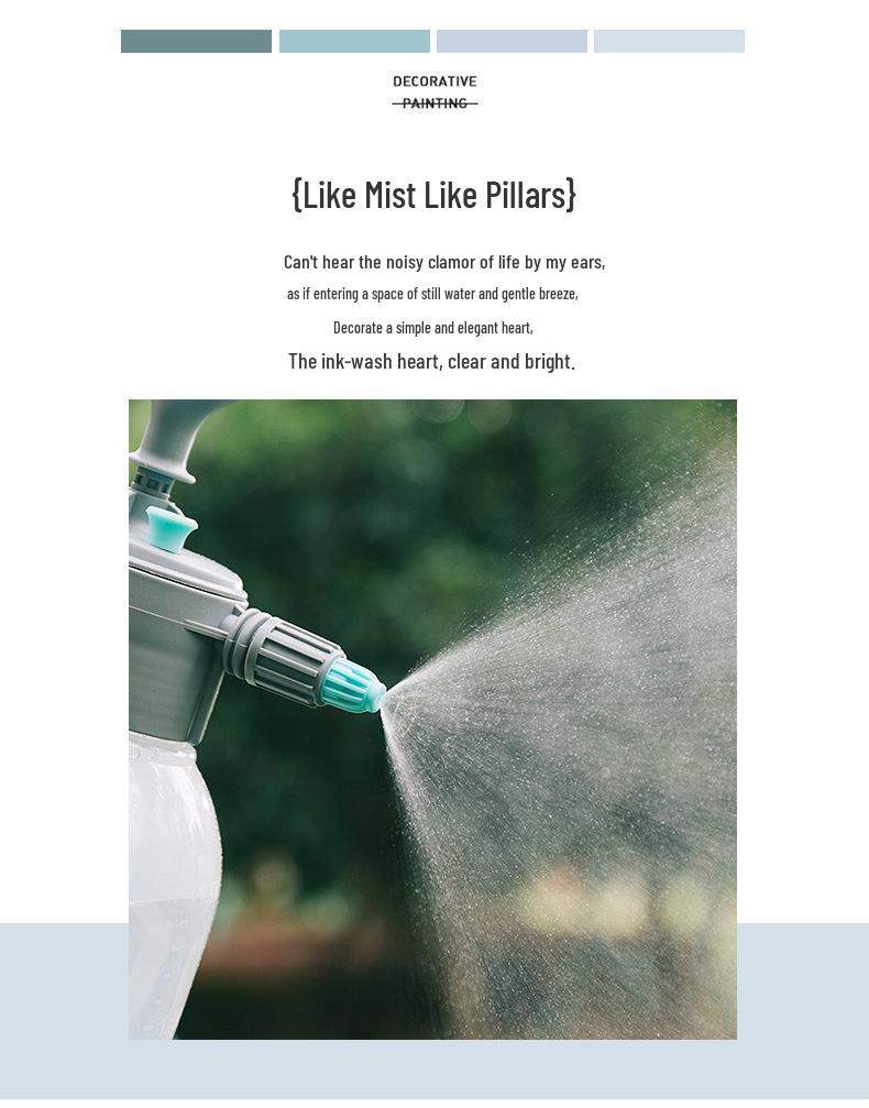 Pressure Sprayer Atomizer Bottle for Gardening and Car Wash