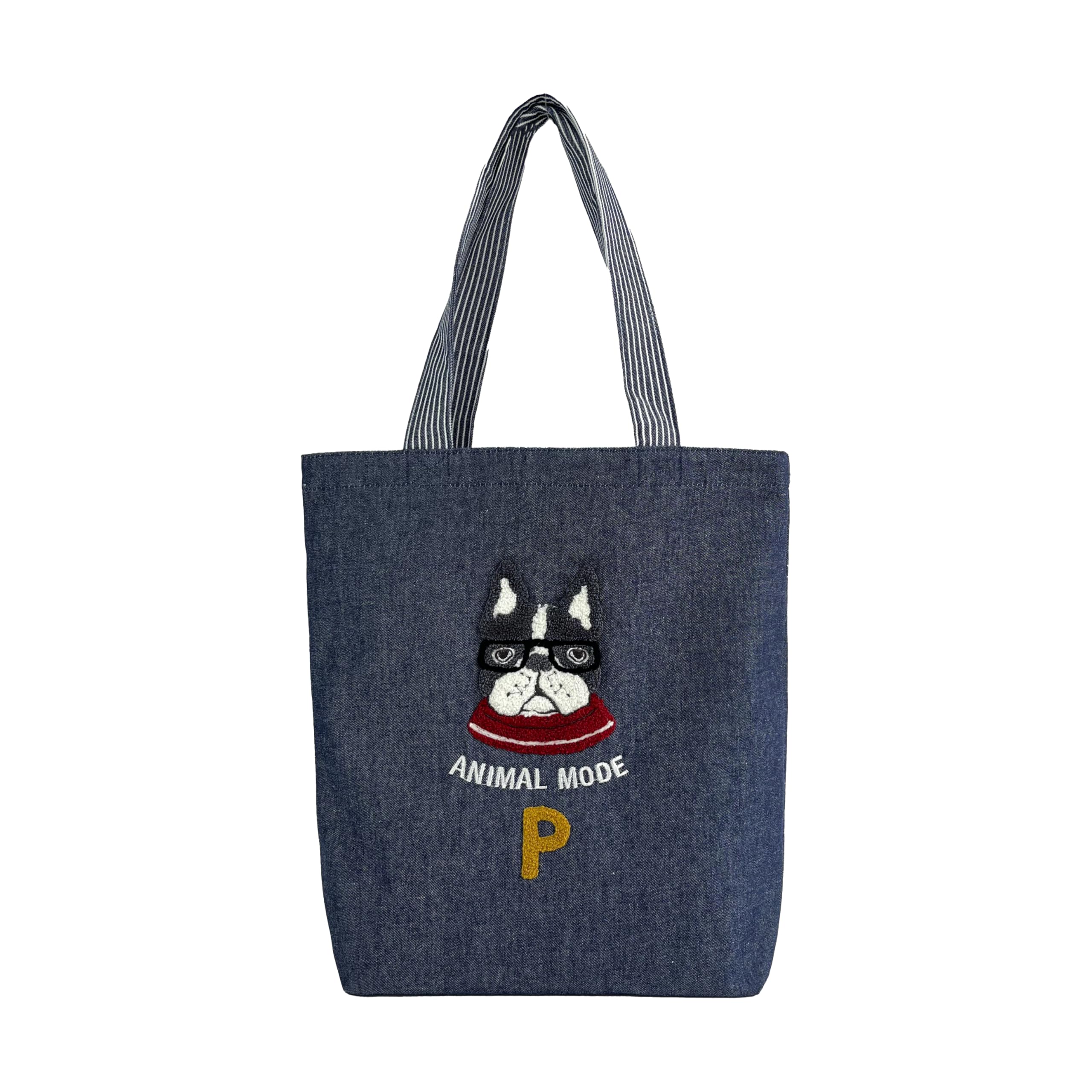 

[Kusuguru Japan] Yarn-dyed Denim Tote Bag Paulo NB
