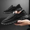 Men's CasualShoes 2024New Fashion Outdoor Walking Flats Comfortable Slip On Loafers Lightweight Sneakers Solid Color Board Shoe