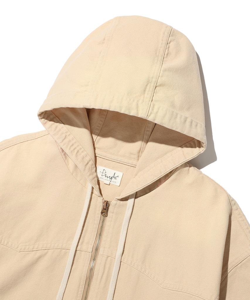 Physical Department Hoodie Work Jacket Ivory
