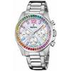 Watch - Festina - F20606/2 - Water Resistance 10 ATM - Stainless Steel Bracelet - White Dial