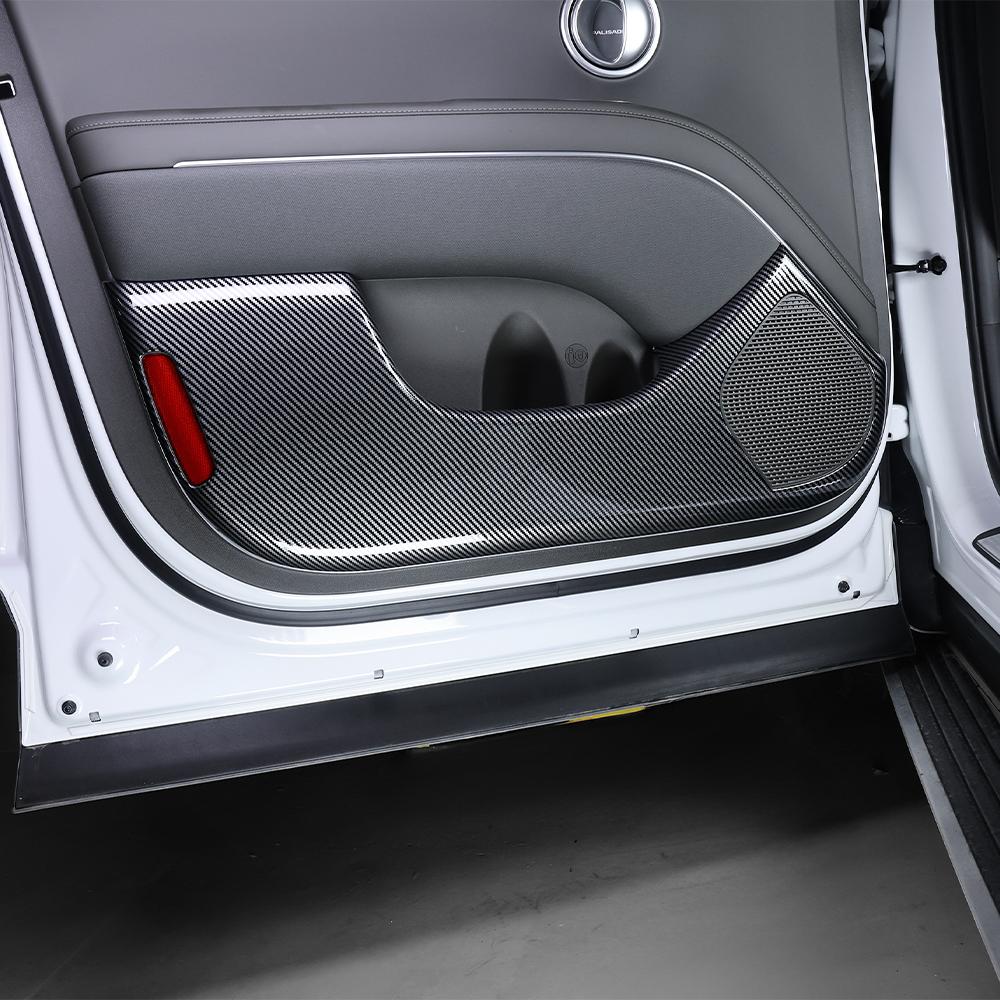 For Hyundai Palisade LX3 2026 Accessories 8PCS Car Door Anti Kick Pad Covers Frame Interior Inner Door Trim LHD/RHD