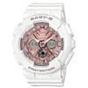 BABY-G BA-130-1A4JF Women's Watch - Shock-Resistant, 10 Bar Waterproof, Black & Multi-Color