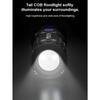3000LM Super Bright White Laser Flashlight Type-C Rechargeable Small Handheld LED Spotlight for Outdoor Emergency Camping