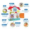 Hola Toys Open, Turn, Pull, and Play House for 10 Months and Up (TYHOLHE898600)
