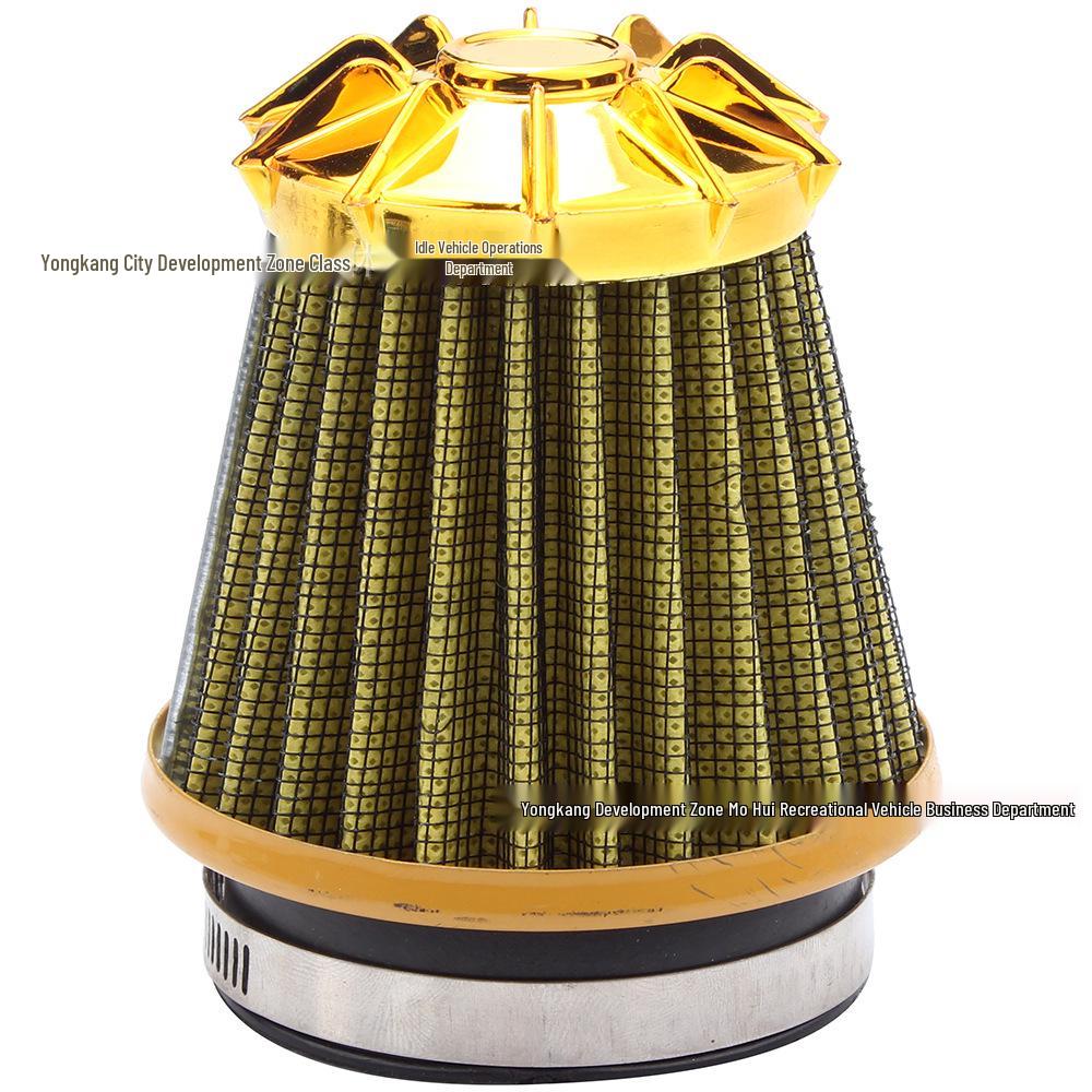 ATV GY6 Scooter Motorcycle Beach Off-Road Vehicle Air Filter - 35/42/48MM Mushroom Head
