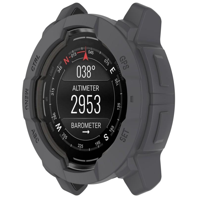 Soft Silicone Case for Garmin Instinct 3 50mm 45mm Smart Watch Hollow Cover Protector Shell for Instinct3 50mm 45mm Accessories 7