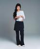 AMES-WORLDWIDE Classic 3/4 Sleeve Round Tee Blue