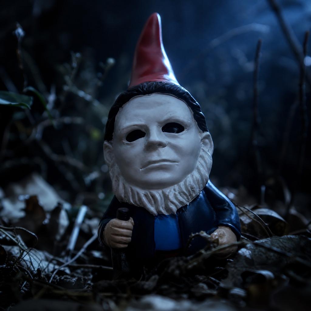 Halloween Garden Gnome Resin Statue, Decor for Home and Yard
