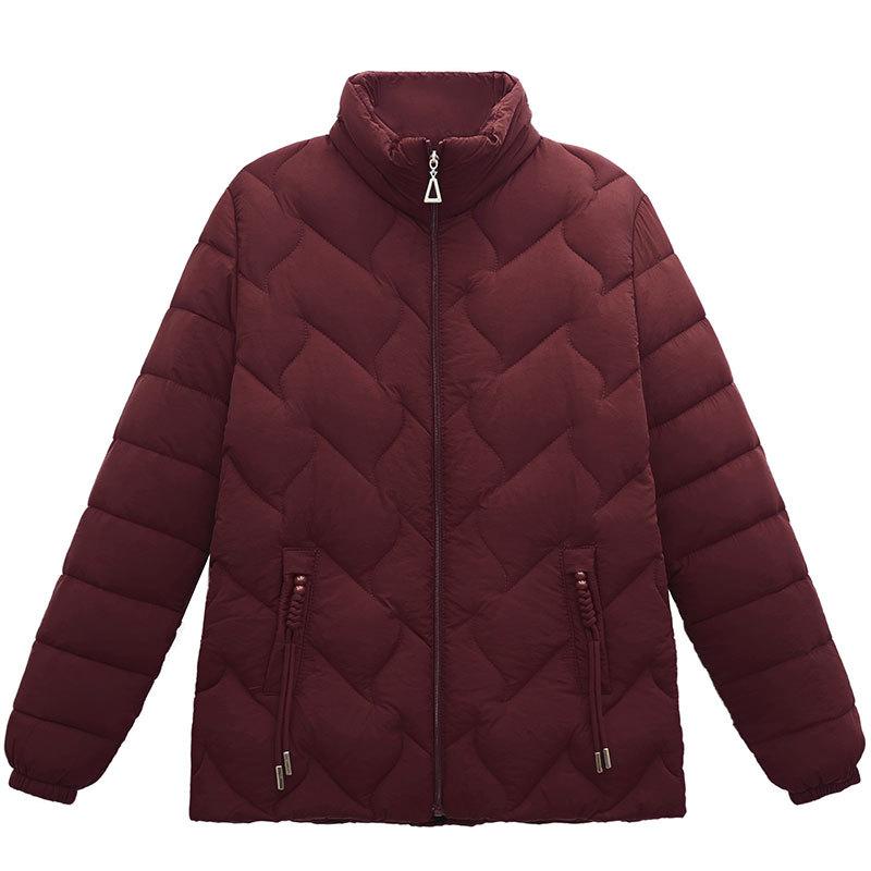 Women's Short Korean-style Winter Coat, Small Cotton-padded Jacket, Thickened Middle-aged Mother's New Down Jacket