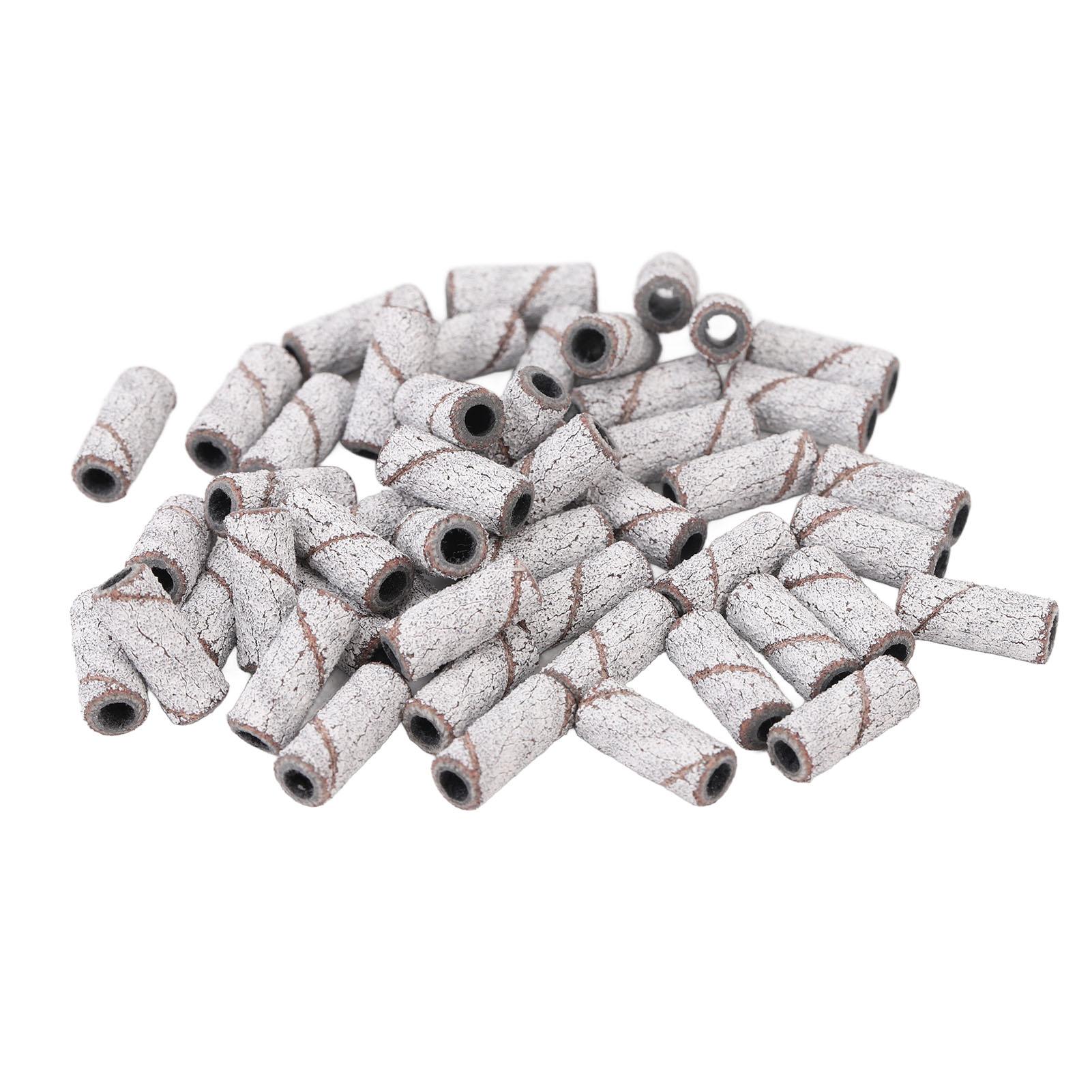 

100pcs Nail Sanding Band Mini Multi Functional Portable Nail Drill Sanding Band for Manicure