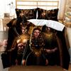 Woman Warrior Bedding Set,Girl Armor Arrow Exotic Style War Theme Kids Teens Adults Comforter Cover King Polyester Duvet Cover