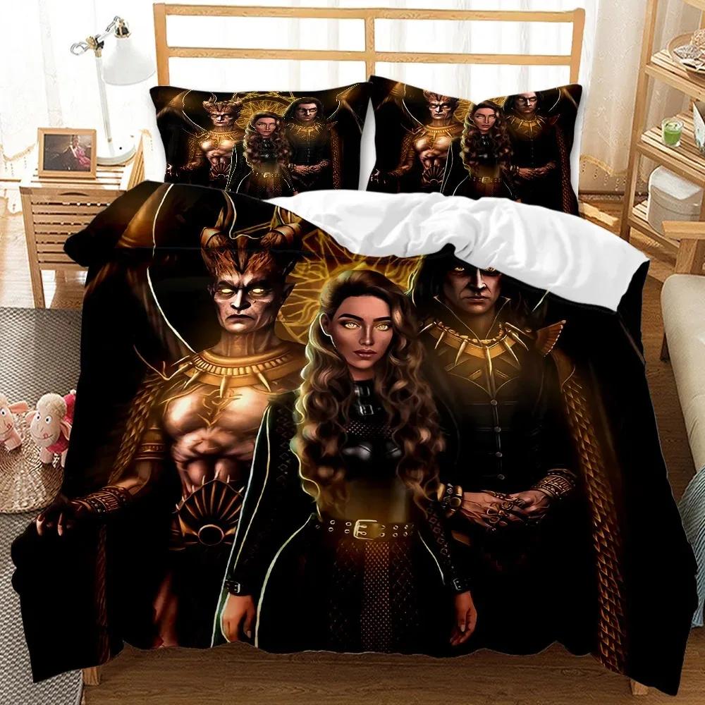 Woman Warrior Bedding Set,Girl Armor Arrow Exotic Style War Theme Kids Teens Adults Comforter Cover King Polyester Duvet Cover