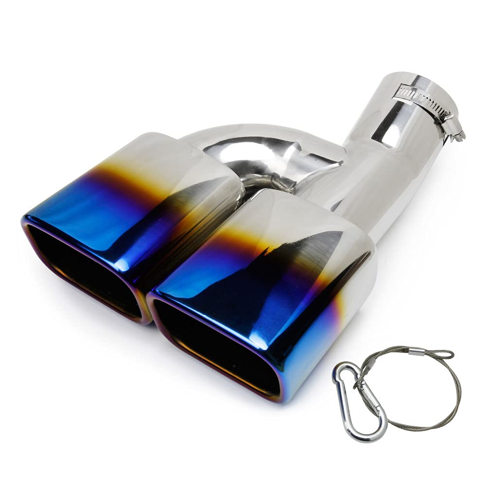 

Tokutoyo Насадка глушителя для и 80 Серии Титановый Слэш Нержавеющая Сталь Кастом Включает Провод Voxy, Noah, Esquire, Цвет, Двойной Выход Срез, Сталь, Тюнинг,