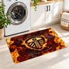 Flannel Kitchen Mat Leicester City Football Soft Area Rug Non Slip Floor Carpet Home Decoration