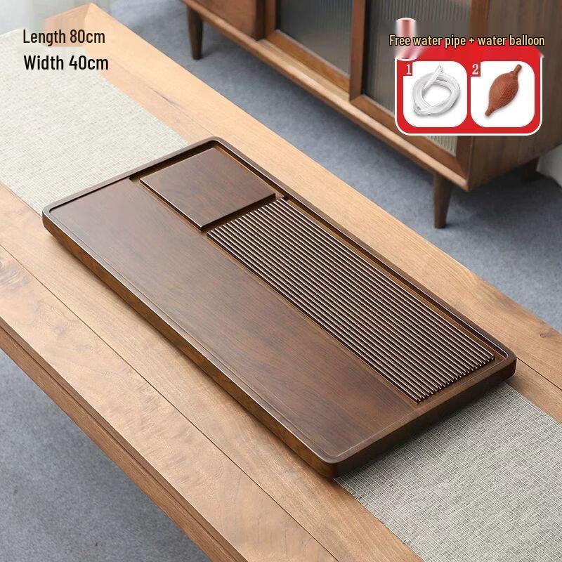 

Jiakangming Solid Wood Drainage Tea Tray