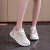 Mesh Breathable Sneakers for Women's New Spring and Autumn Junior High School Students Running Lightweight Soft-soled White Shoes for Women Q103
