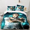 3PCS Energy Style In Sports Martinez Bedding set,Ideal for1pc Duvet Cover And 2pcs Pillowcases Perfect for Christmas gift,Ideal for Bedroom,Dormitory