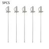 5-10Pcs Creative Stainless Steel Cocktail Picks Martini Picks Juice Decoration Picks Bar Bartending Tools Kitchen Accessories