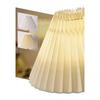 Vintage Pleated Remote Control Night Light Nordic Bedroom Table Lamp Umbrella Shaped Bedside Lamp Creative Gift For Home Decor