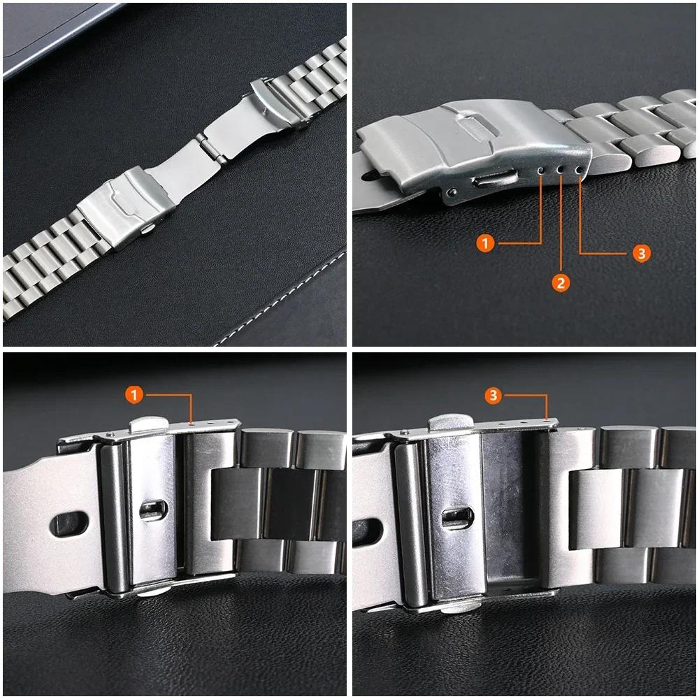 Bracciale di Lusso in Titanio per Samsung Galaxy Watch Ultra 47mm Senza Spazi Braccialetto a Maglie Sostituzione Cinturino Accessori per Galaxy Ultra 47MM