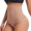 European & American Plus Size Lace Tummy Control Panties - Hip-lifting Body Shaper & Postpartum Waist Cincher