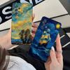 V-Van Gogh Handyhülle Für Samsung Galaxy A13,A21s,A22,A31,A32,A52,A53,A71,A80,A91 Weiche Schwarze Schale