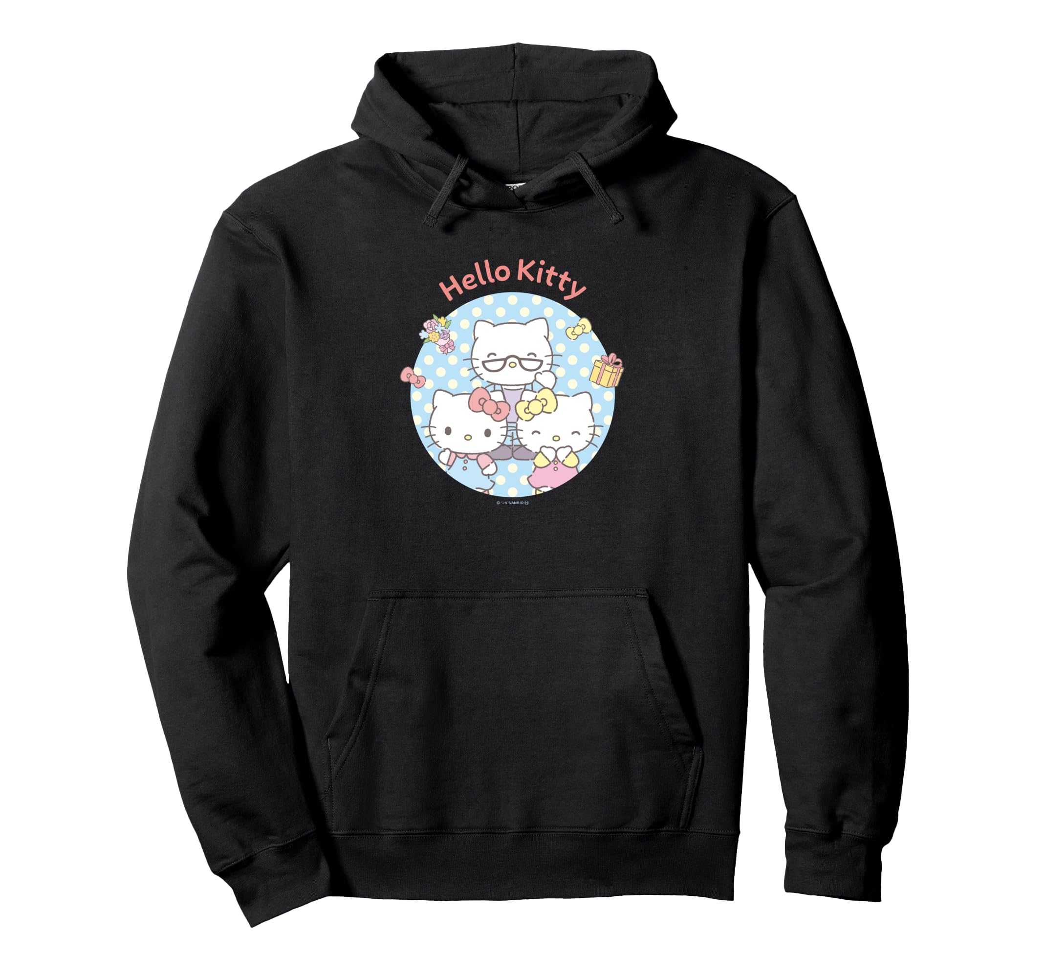 

Day Hello Kitty Dad Hoodie [Father s Day/Mother s Special] чорний