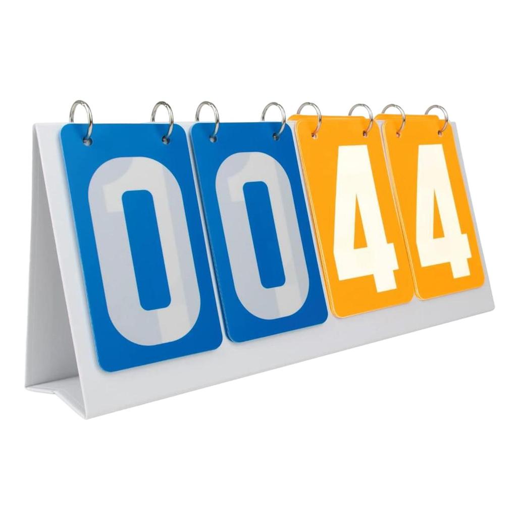 Flip Number Score Board Competition Scorekeeper Table Score Flipper for Baseball Football Volleyball Basketball Tennis Ball