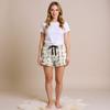 Women's Soft Stretch Flannel Short Side Pocket Drawstring Casual Pajama Pants Soft Pajama Pants