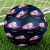 RBLSoccer Ball Colorful All Ages Machine Stitched PVC Competition Ready Durable High-Bounce