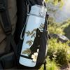 1PC Floral Black Cat Art 750ml Color Plastic Sports Water Bottle Leakproof Flip Straw Lid Suitable for Sports Office Home Use