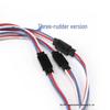 MPX8 Servo Quick Release Connector: 60-Core 8-Pin Extension Cable for 2/3-Servo, 20AWG Heat-Resistant Silicone Wire
