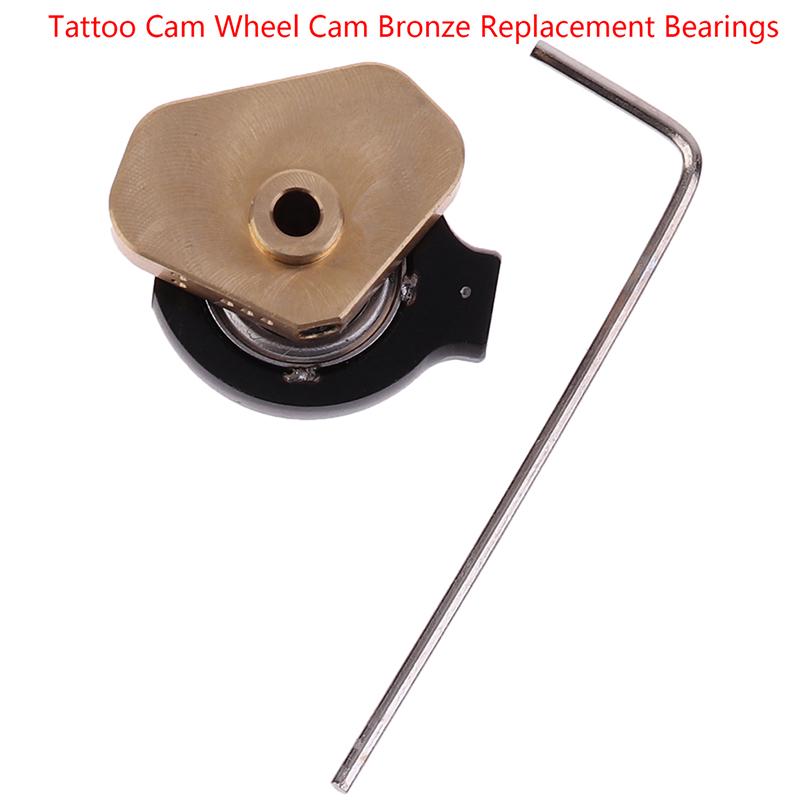 Rotary Tattoo Machine Parts, Cam Wheel Bronze Bearings Replacement Accessories for Tattoo Equipment