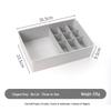 Large Capacity Drawer Organizer Box for Underwear, Socks, Bras, and Pants