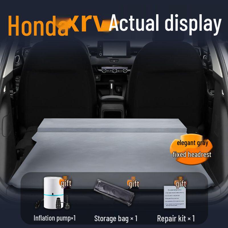 Honda XRV Inflatable Car Mattress: Trunk Leveling, Bed & Sleeping Mat for SUV Camping.