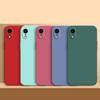 Liquid Silicone Case For Iphone XR X Xs Max Shockproof TPU Silicone Protective Phone Back Cover For Iphone X XR Xs Max