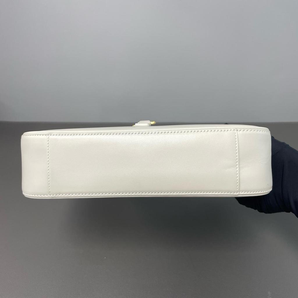 [Pre-Owned] Saint Laurent Le 5 À 7 Hobo Bag 'Crema Soft' - Excellent #1ONPQIT