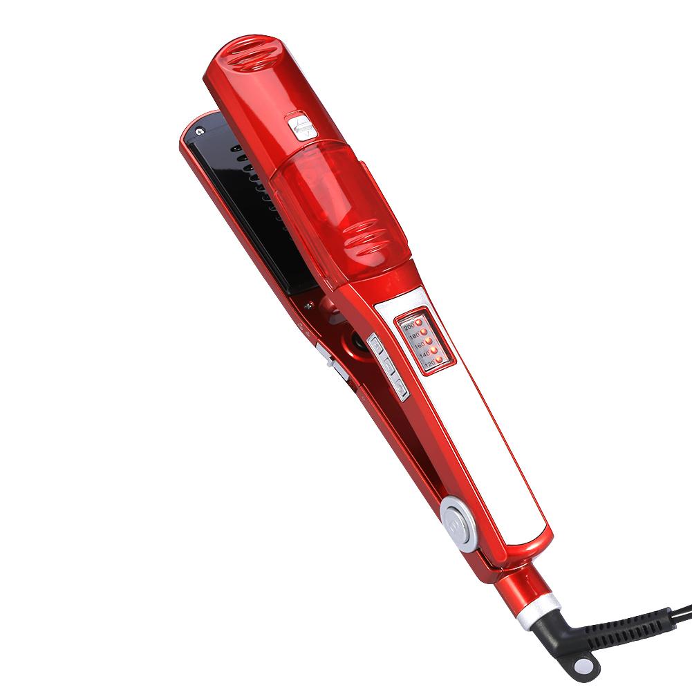 Kemei LED Temperature Display Hair Straightener Hair Straightening Flat Iron Styling Tool