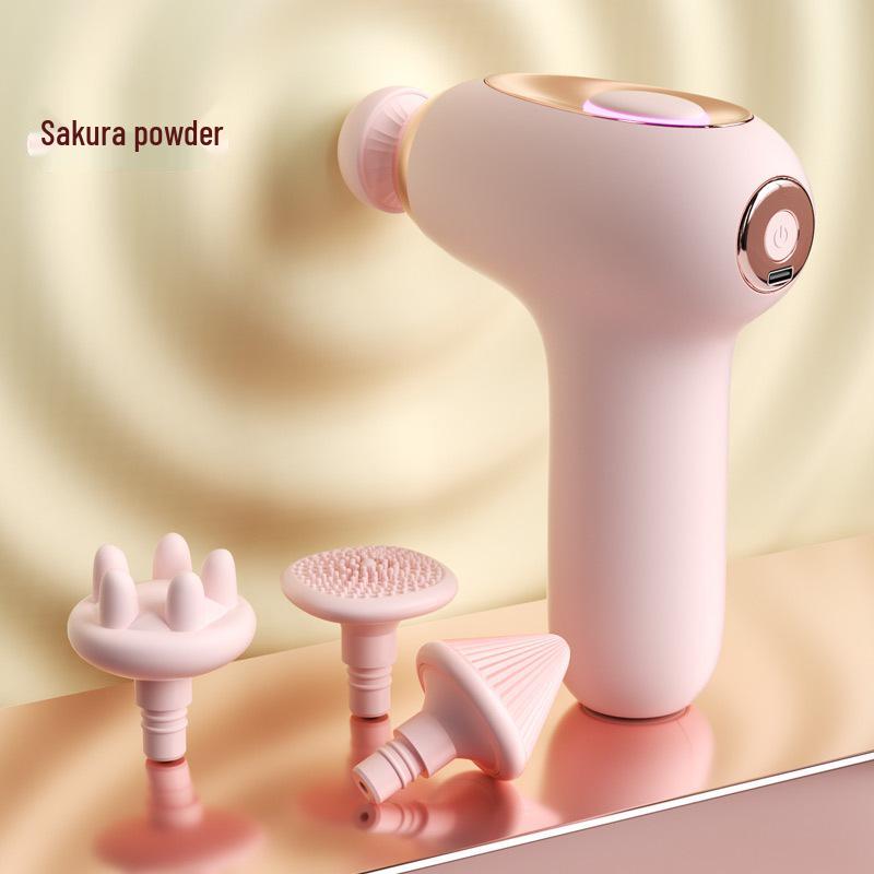 Mini Rechargeable Deep Muscle Massage Gun for Yoga and Fitness