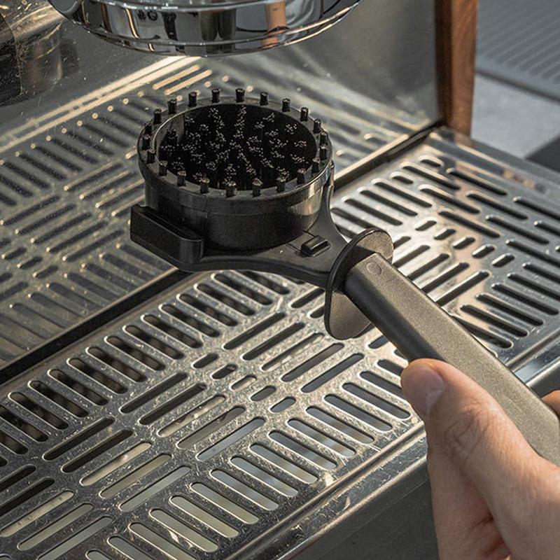 51/58mm Kaffeemaschine Brühkopf Reinigungsbürste Wiederverwendbar Hitzebeständig Kaffeemaschinenreiniger Werkzeuge Für Kaffeemühle