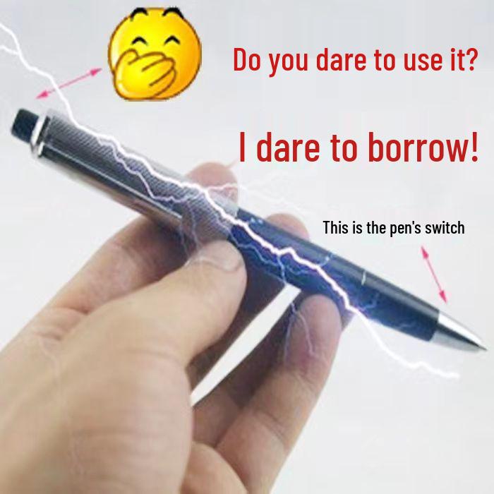 Prank Electric Shock Pen Toy - Refreshing Gift for Students