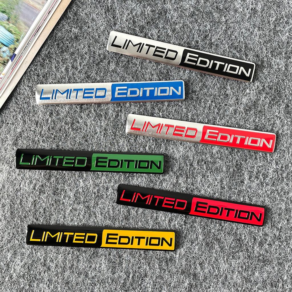 1pcs New LIMITED EDITION Emblem  Car Sticker 3D Aluminium Alloy Material Decorative  Auto Door Side Rear Bumper Sticker