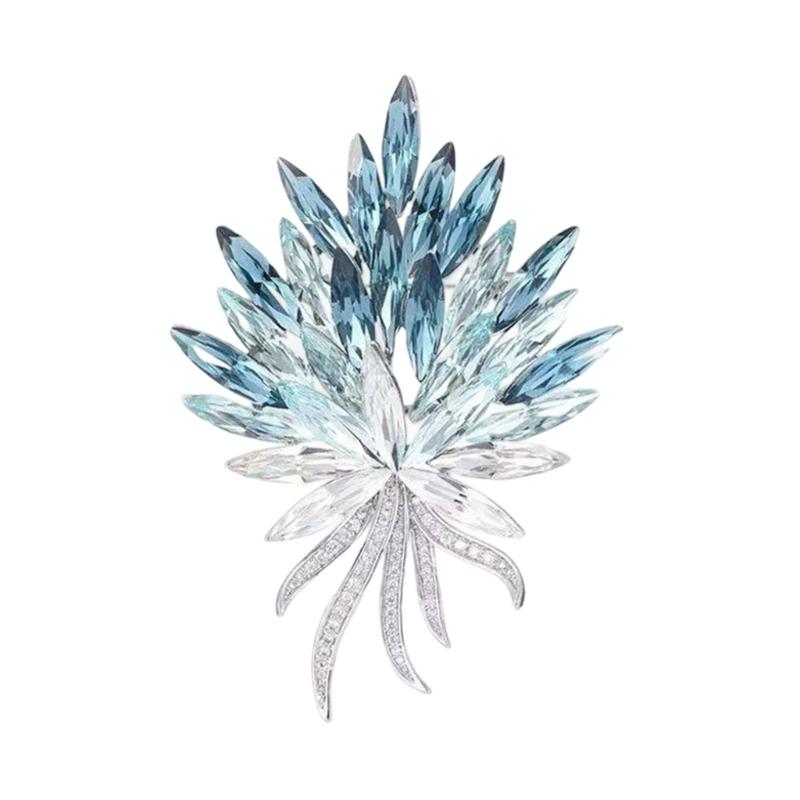 

Sparkling Handcrafted Butterfly Pin Lightweight Design Unique Purple Butterfly Pin For Daily Wear And Special Occasions синій